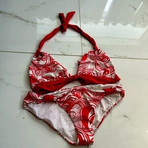 Rosacea printed bikini in good condition.